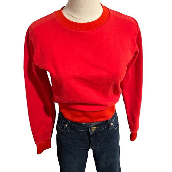 Super cute cropped crewneck sweatshirt - Picture 5 of 6